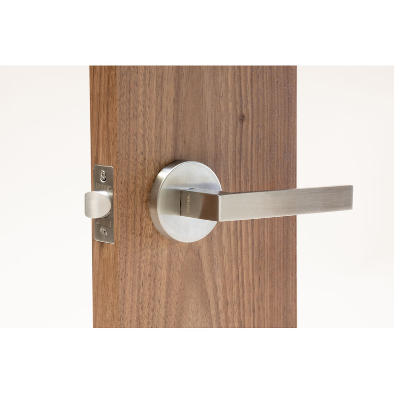 Privacy Door Lever Set, 2.75", Satin Black, Privacy (Bed & Bath)