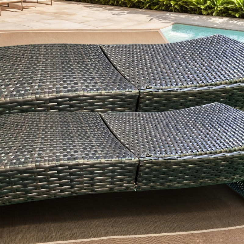 Ensemble de 2 chaises pliantes pour patio