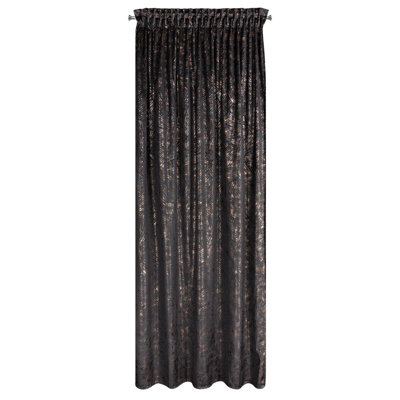 Lillibridge 100% Polyester Blackout Curtain Single Panel