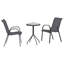 Vidaxl Garden Bistro Set 3 Pcs Steel-117955372