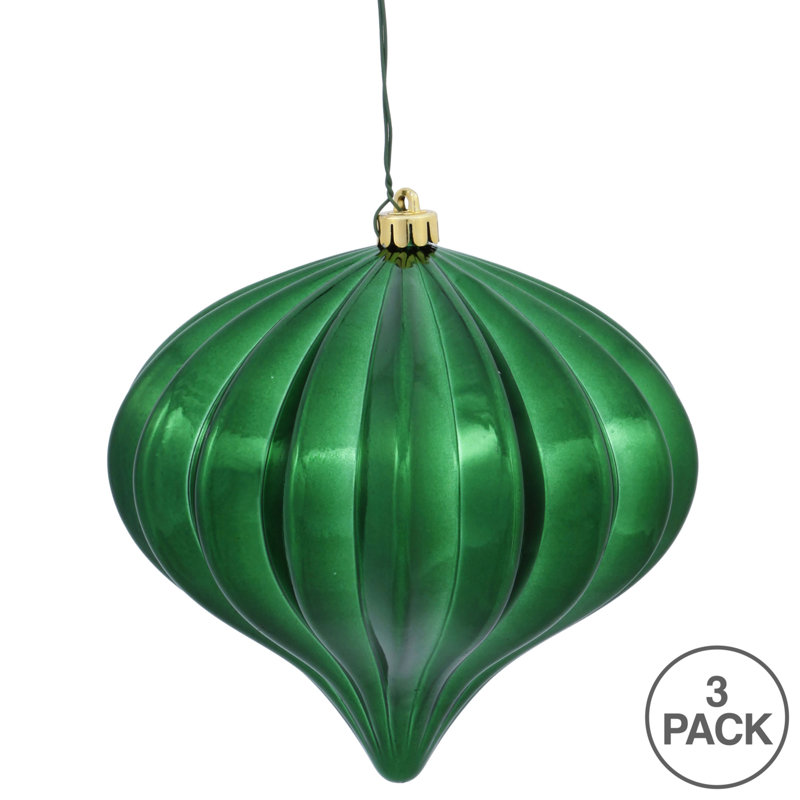 Ornement de Noël 5,7 po UV, Vert