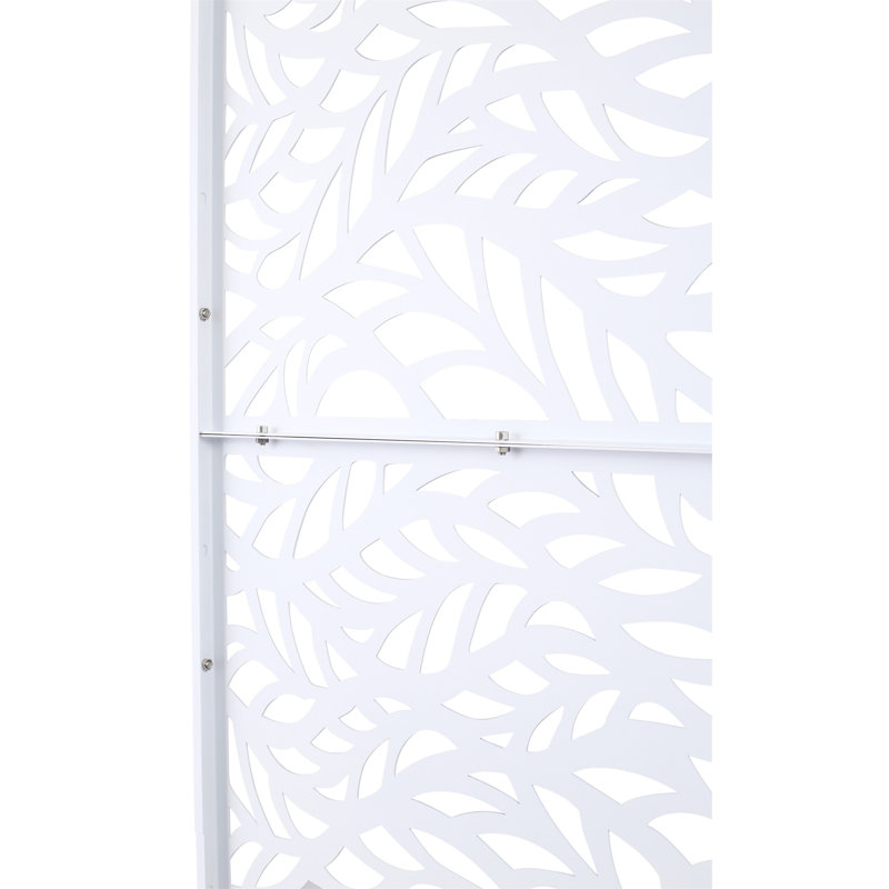 Écran d'intimité extérieur et intérieur H 76 po x l 48 po, Blanc