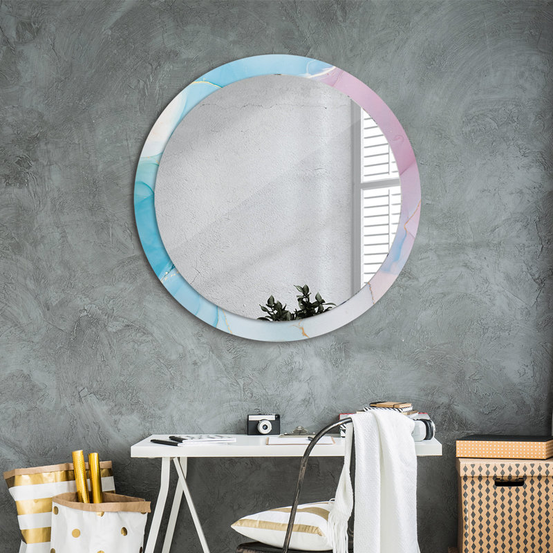Huldar Glass Flat Wall Mirror