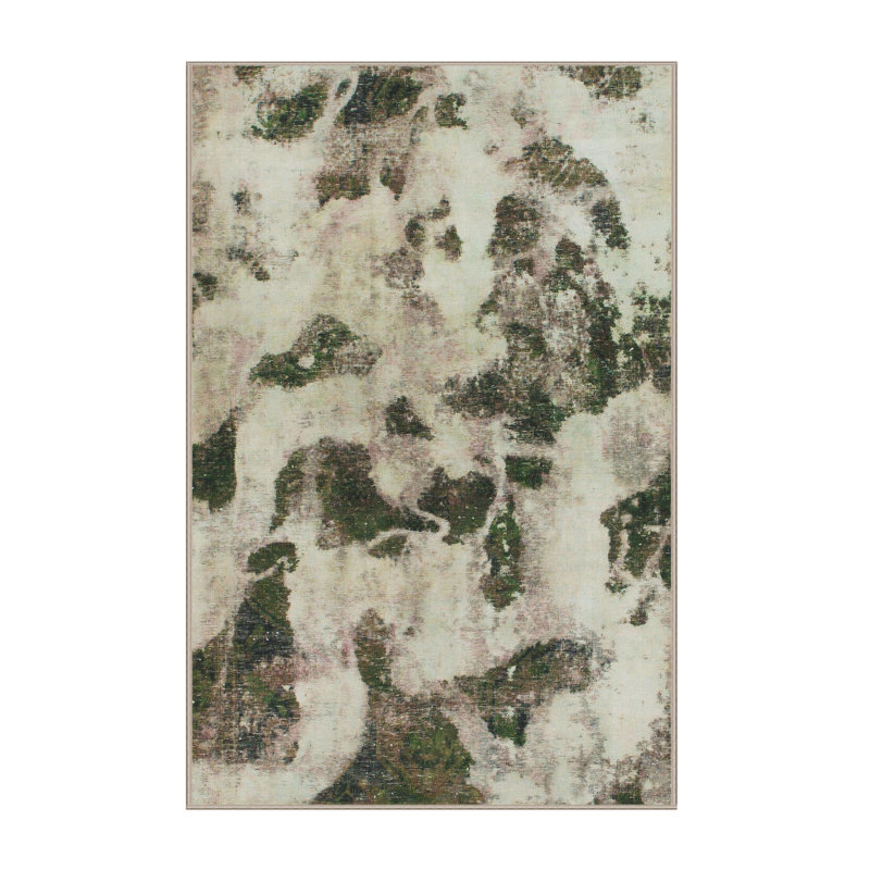 Akhirah Abstract Indoor Rug, Rectangle 7' x 10'