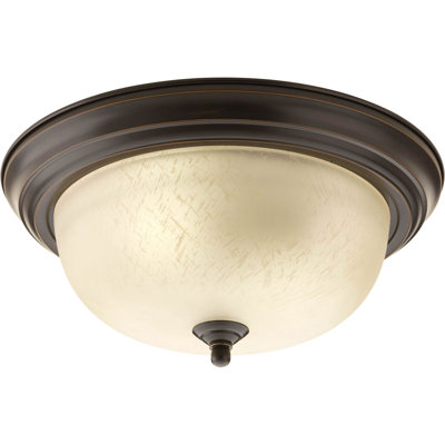 Plafonnier encastré simple bol 13,25 po Rexroad