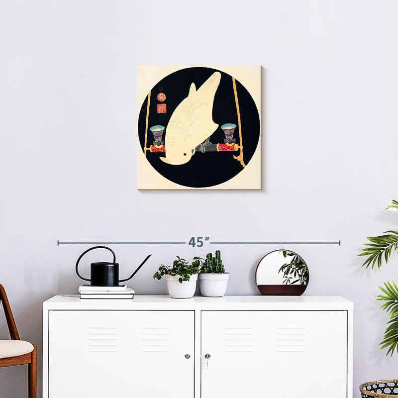 Brampt A White Macaw, 20" H x 20" W