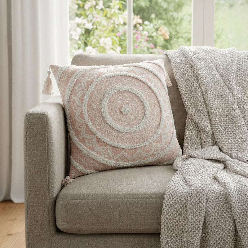 Tassels Throw Pillow