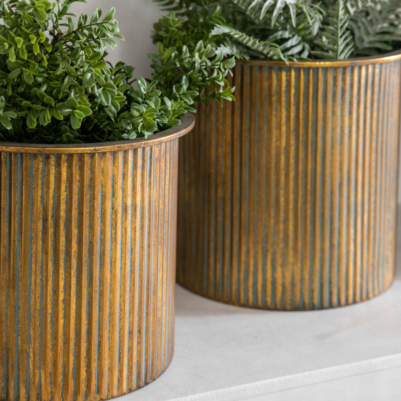 Stutler Metal Cachepot