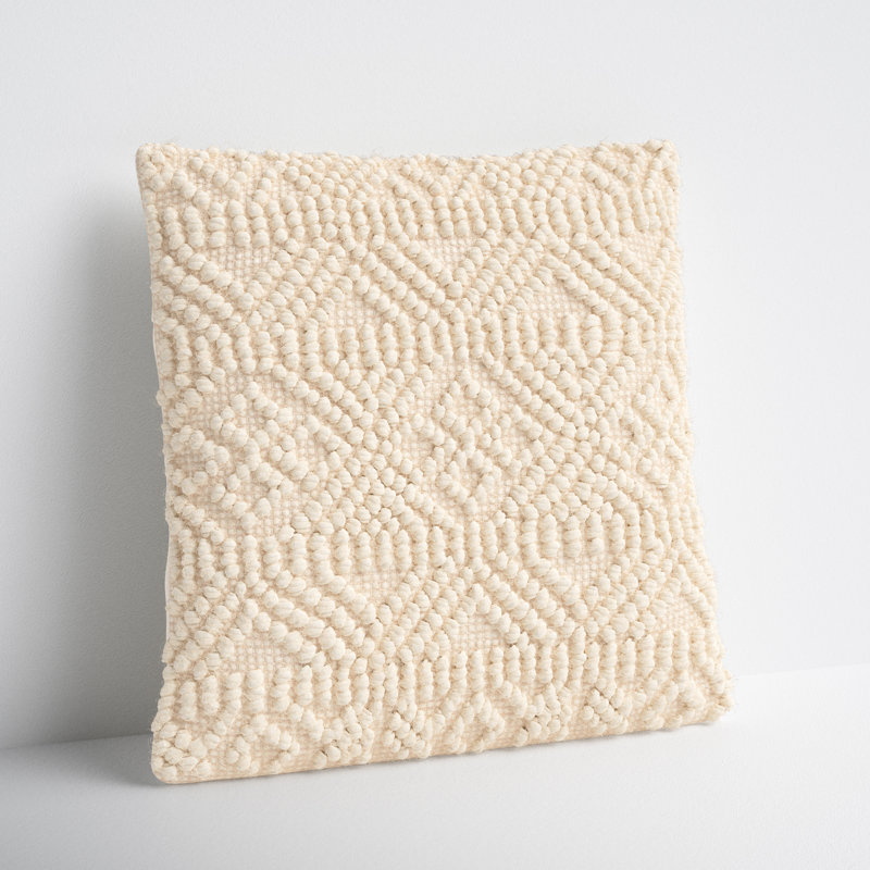 Tribeca Geometric Throw Pillow, Down