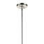 Luminaire suspendu 1 lumière avec verre transparent-111187492-111187493-111187497