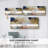 Apricot Navy Swirl II- Gallery Wrapped Canvas -Ready to Hang-107468372