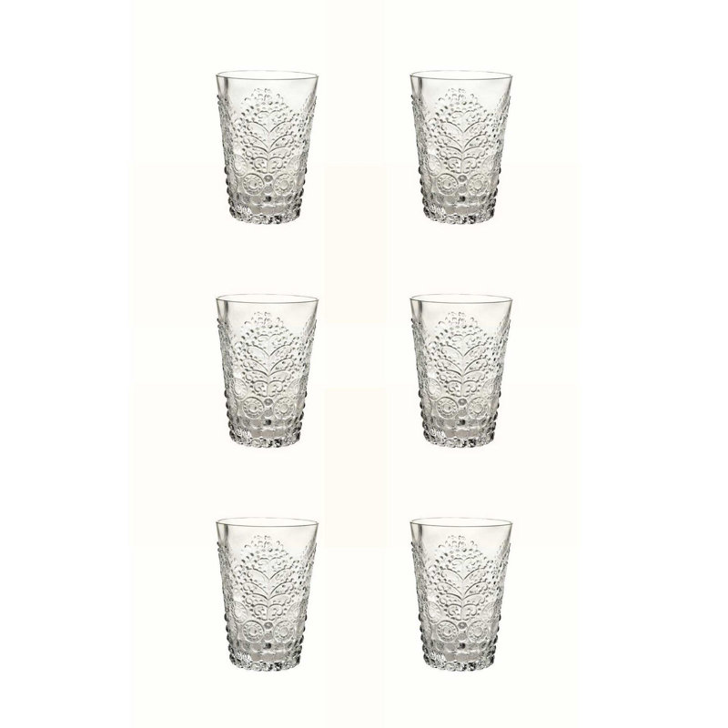 Tree Glass Drinking Glass, Clear