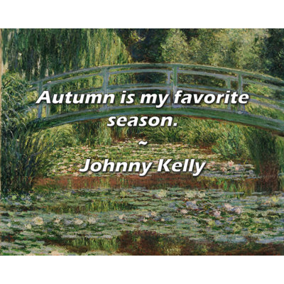 Johnny Kelly Quote: Autumn is my favourite season.