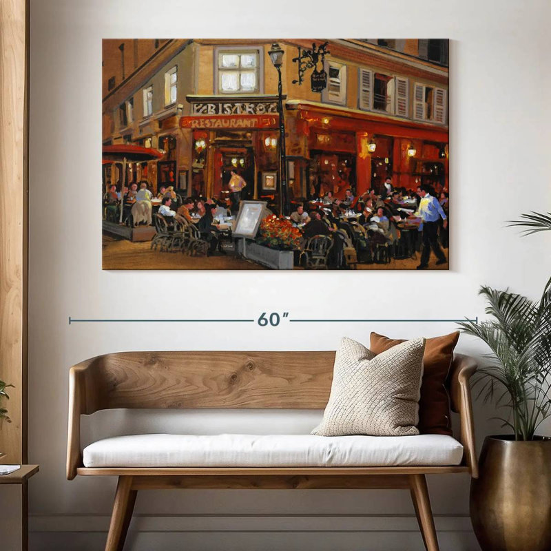 Yarlin Bistro I, 34" H x 51" W