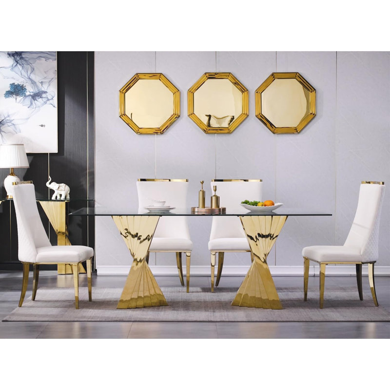 Khelbie 17.7'' H Velvet Upholstered Side Chair