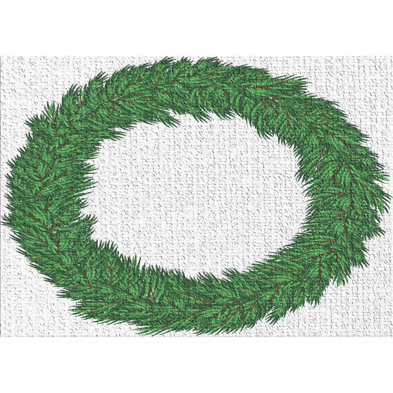 Tapis de la zone verte couronne, Rectangle 5 pi x 7 pi