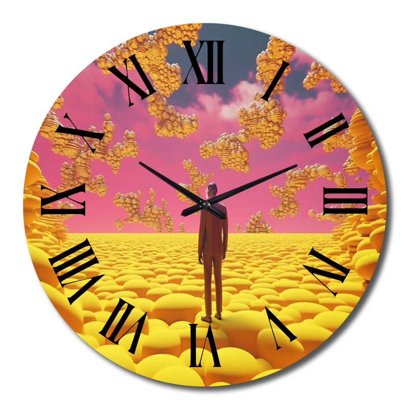 Horloge murale Quantum Field Of Possibilites, Grand