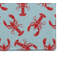 Tapis de bain décoratif homard-538151588-538151589