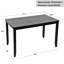Table de salle à manger rectangulaire L 47,2 po x l 29,3 po Burkes-560433932