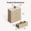 Commode 3 tiroirs avec commode Aarti-1049408738