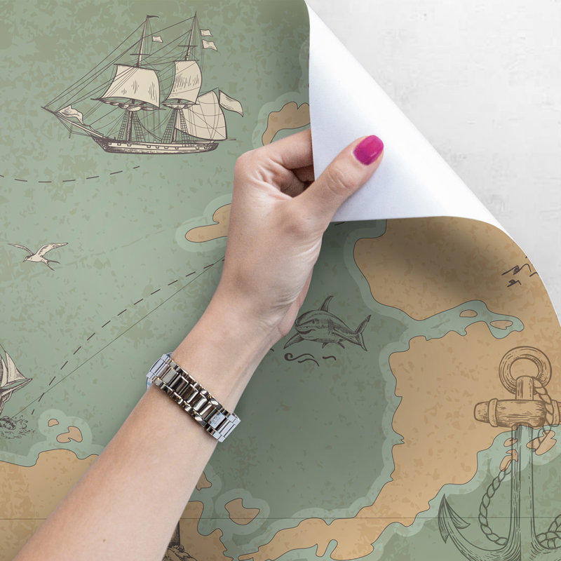 Fortune 2.5m x 2.5m Matte Wallpaper Roll, 250 x 250cm