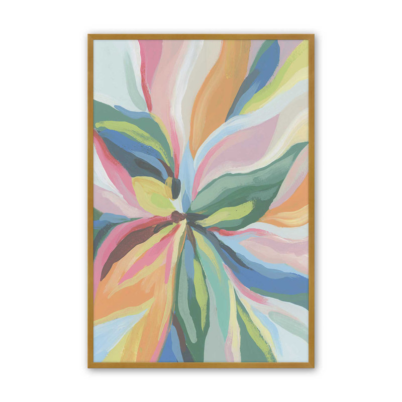 «Blossom Beacon II» par June Erica Vess, reproduction d'art, Impression sur cadre ouvert sans papier mat, H 18 po x l 12 po