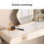 Ensemble de meuble-lavabo flottant 35,43 po