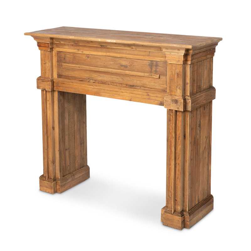 Reclaimed Pine Fireplace Surround