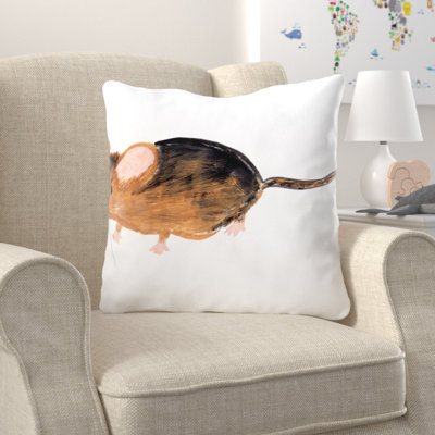 Talamantez Mouse Throw Pillow