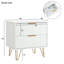 Beaverson 50cm W Manufactured Wood Bedside Table