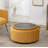 Savinien Upholstered Round Storage Ottoman-928429965