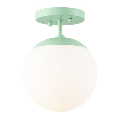 Statler Glass Semi Flush Mount