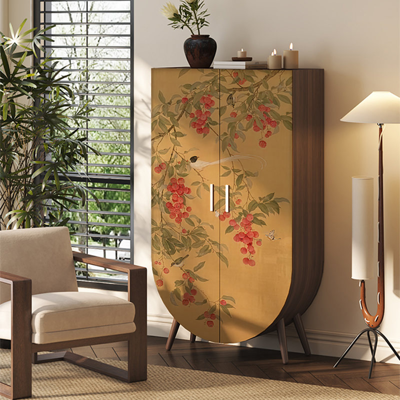 Armoire de chambre à coucher multifonctionnelle, Noyer