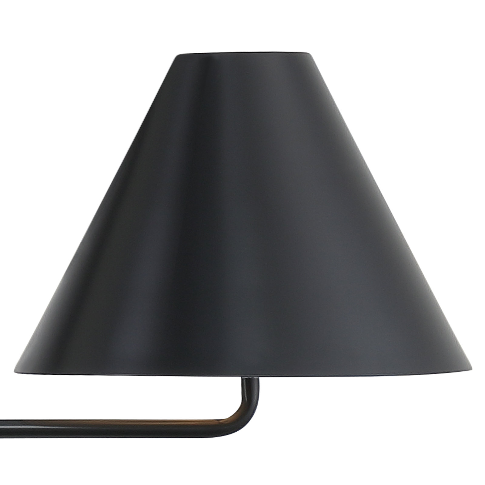Kinston 4 - Light Dimmable Linear Chandelier, Black
