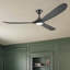 Ventilateur de plafond intelligent de 178 cm avec éclairage, pales en bois massif, moteur CC silencieux et écoénergétique, éclairage DEL à intensité variable 3CCT, ventilateur de plafond de style ferme moderne pour salon, salle à manger et espaces intérieurs-1819565450-1819565495