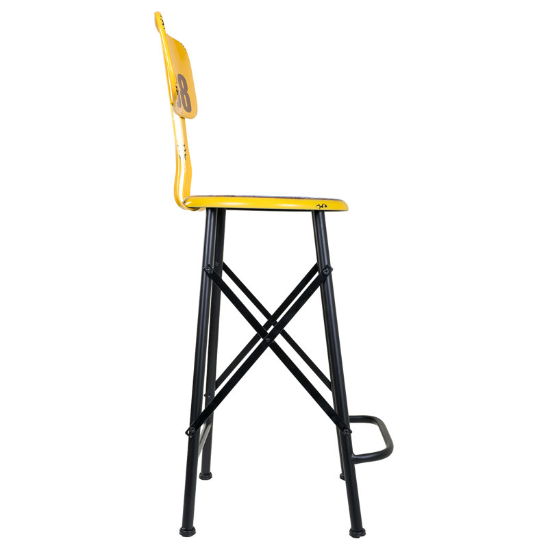 Morena Counter Stool with Metal Frame