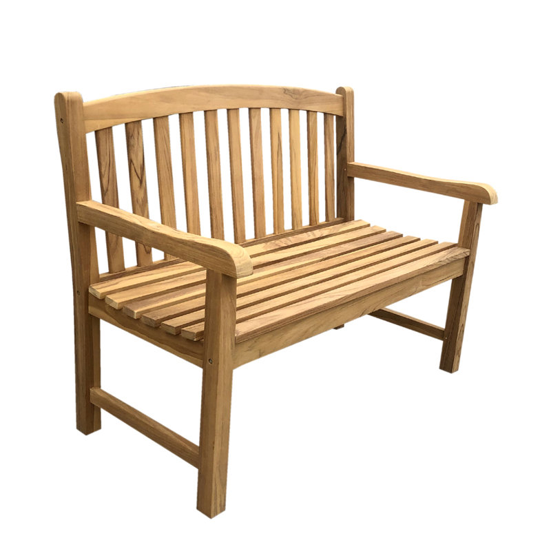 Banc pour 2 personnes Teak Capt, H 37,5 po x l 50 po x P 25 po
