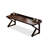 Nut-brown Rectangular Solid Wood desk-80725968