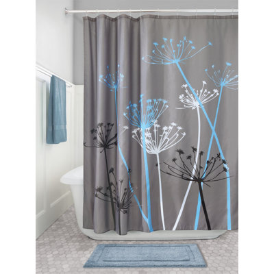 Thistle Floral Single Shower Curtain
