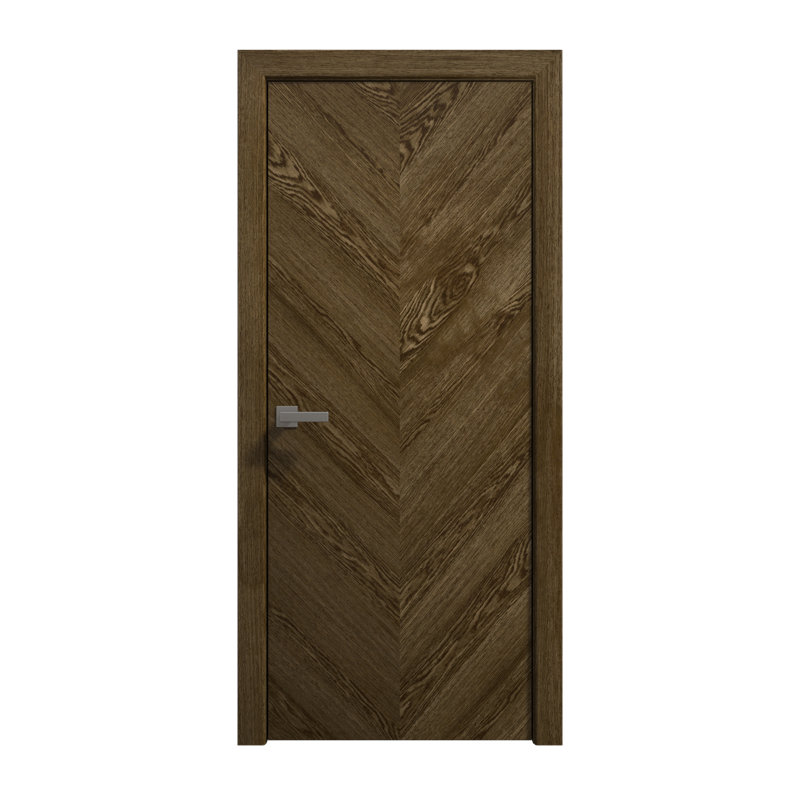 Porte intérieure intérieure | Ego 5005 | Poignée simple à panneau régulier | Portes de salle de bain modernes, 36 po x 84 po
