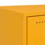 Preslei 36cm W Steel Bedside Table-1919897070-1928323633