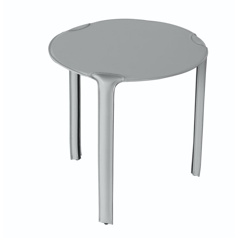 Libro End Table, Light Gray, 20" H x 20" W x 20" D