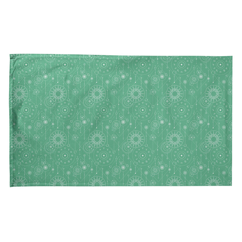 Tea Towel Kitchen Towel, Cotton Twill, Green