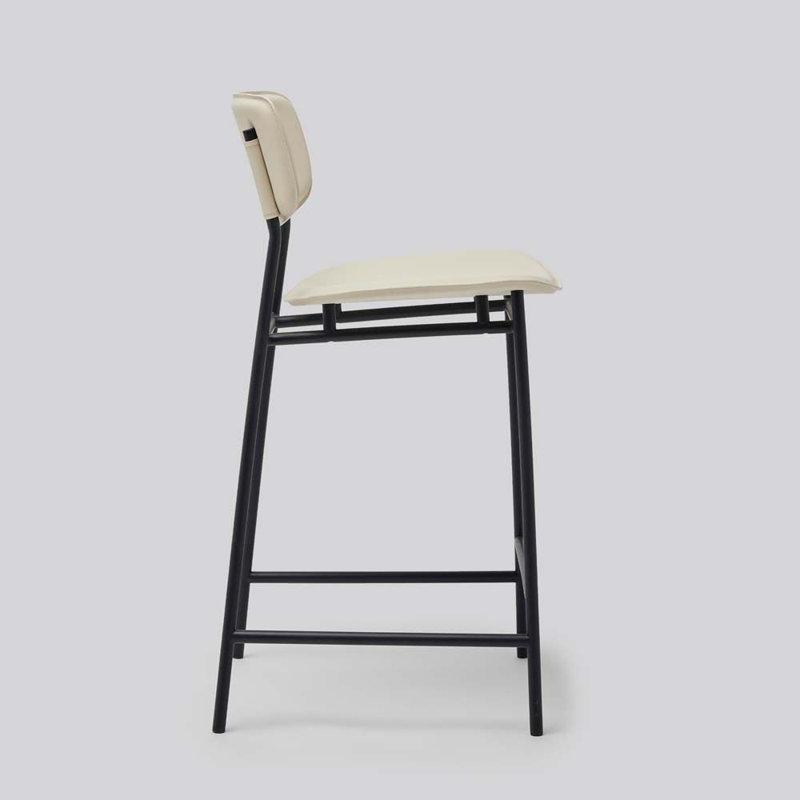 Albert Upholstered Bar Stool, Macadamia