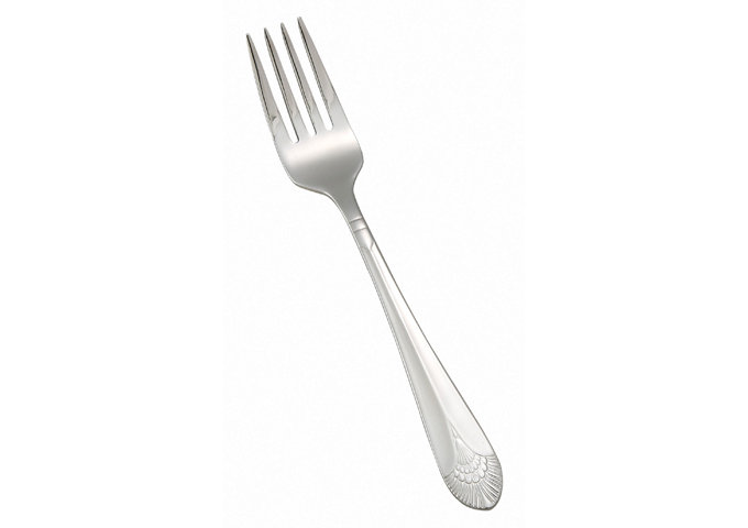 Peacock Stainless-Steel Salad Fork, Extra Heavyweight, 7.5" (12 Pack)