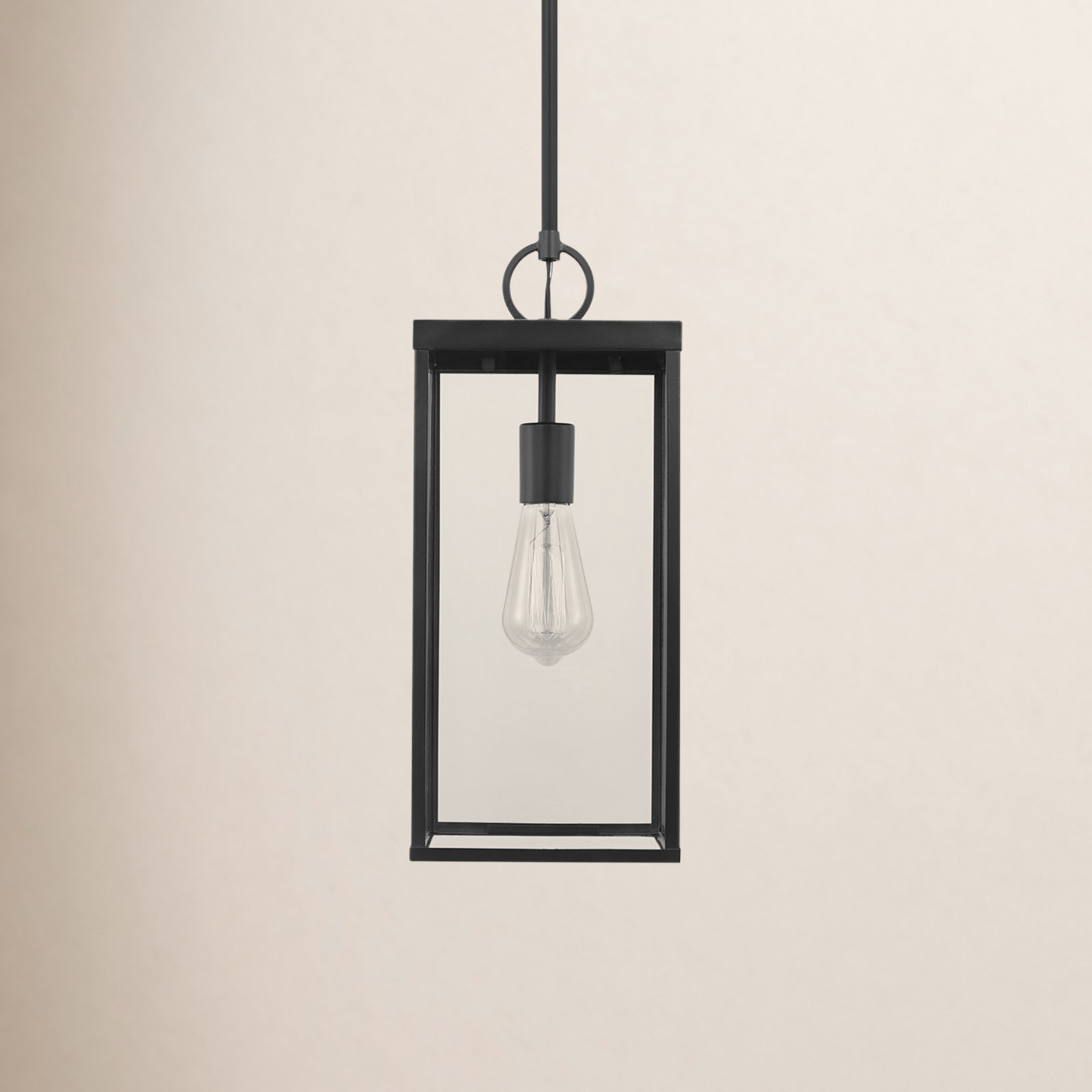 Howell Outdoor Aluminium Hanging Lantern, Antique Bronze