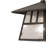8" Square Stillwater Double Bar Mission Pendant