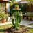 Resin Cactus Outdoor Plant Stand