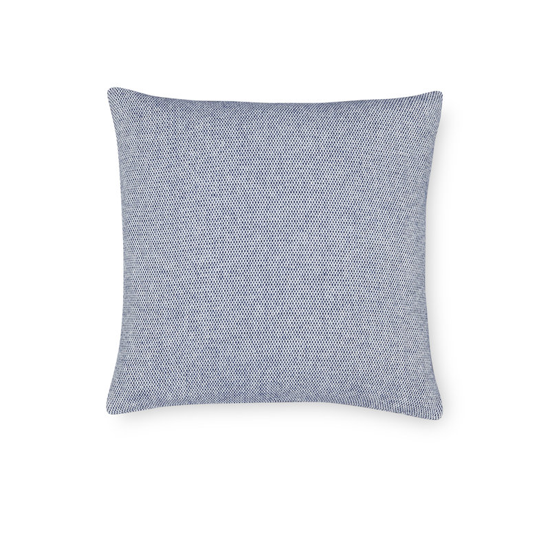 Terzo Square Pillow Cover & Insert, Navy