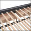 Lit plateforme tapissier avec 2 tiroirs et 1 lit gigogne simple TG, tissu de lin, grand-943806332